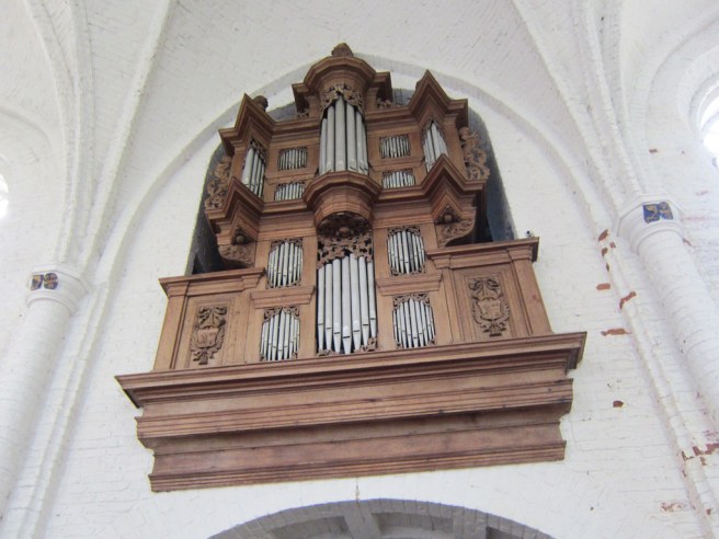 In de kerk hangt dit orgel van Arp Schnitger uit 1696. Foto: Zakina's blog.
